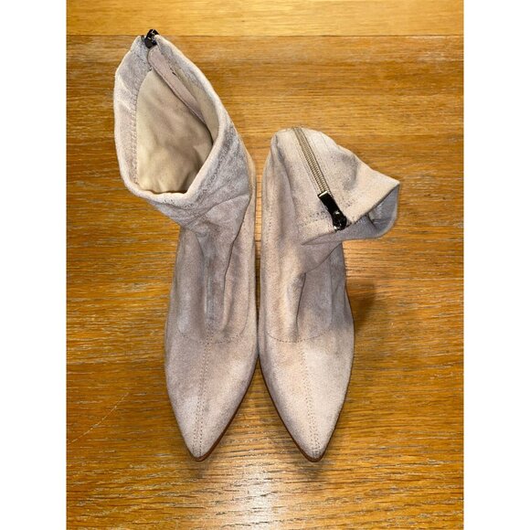shein Shoes - Shein Beige Heeled Boots